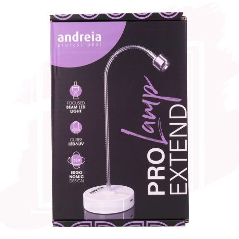 Andreia Lámpara Profesional de Uñas Pro Extend Orientable