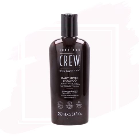 American Crew Daily Silver Champú para Cabellos Grises o Blancos 250 ml