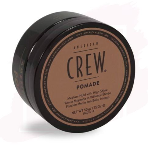 American Crew Pomade - Pomada con Fijación Media y Brillo Alto 50 g