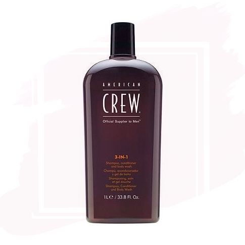 American Crew 3-in-1 Shampoo, Conditioner and Body Wash 450 ml