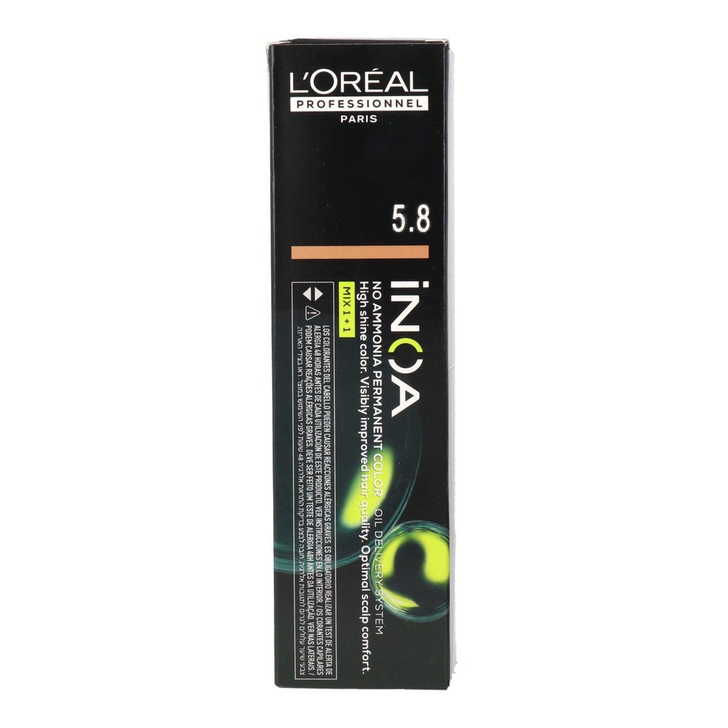 L'Oréal Inoa Tinte Sin Amoníaco 5.8 - Castaño Claro Moca 60 ml