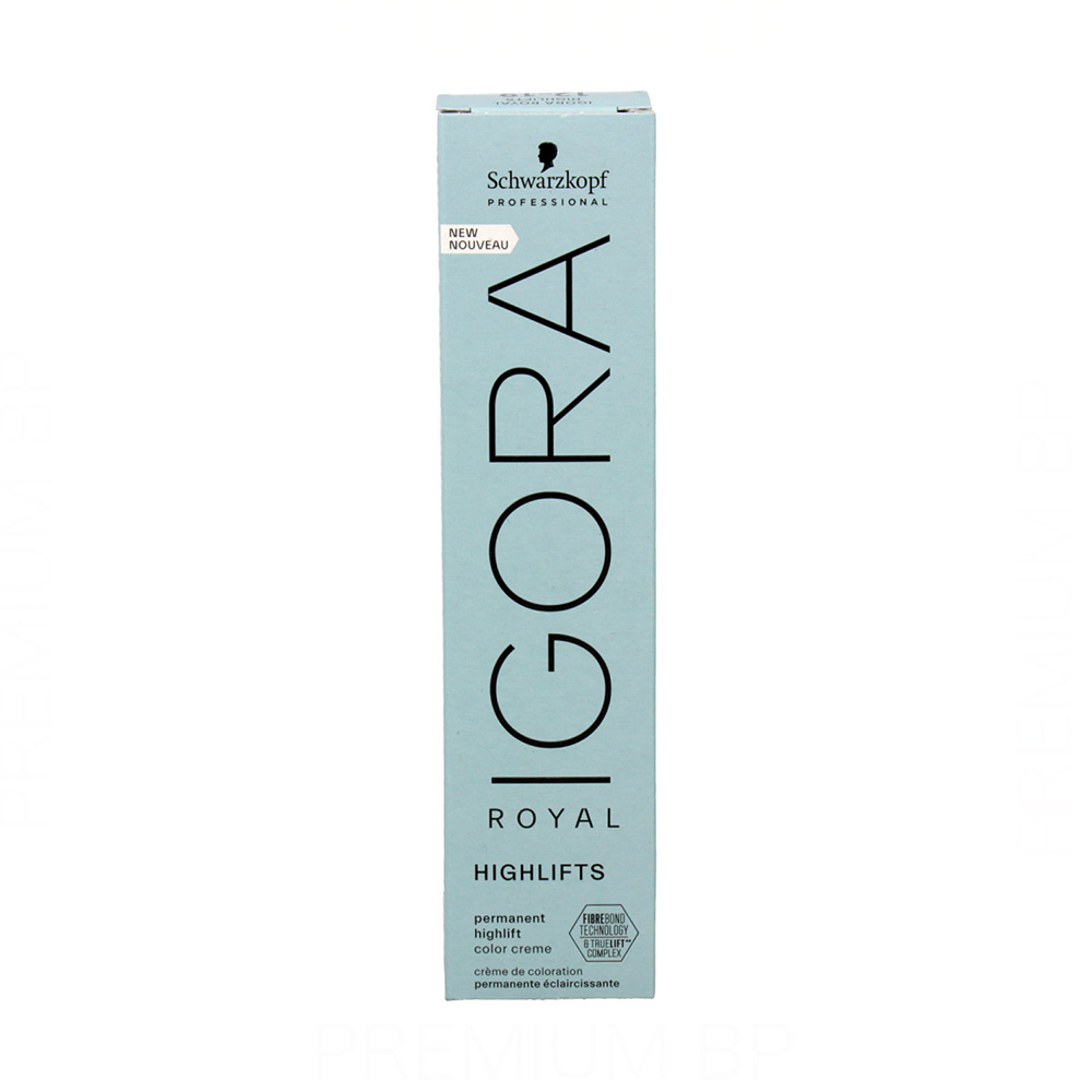 Schwarzkopf Igora Royal Highlifts Tinte Permanente 12-21 - Superaclarante Humo Ceniza 60 ml