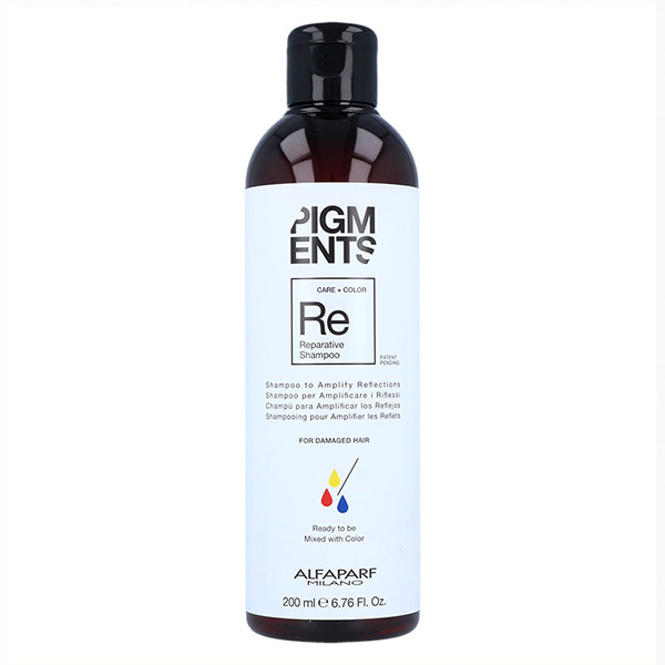 Alfaparf Pigments Reparative Champú para Amplificar Reflejos 200 ml