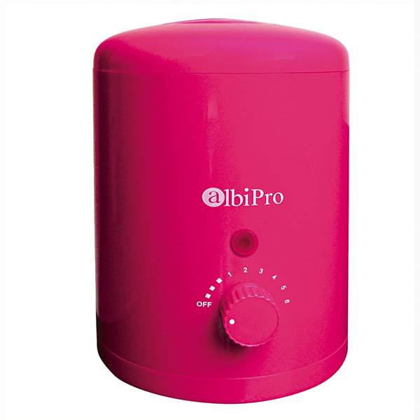 AlbiPro Mini Fundidor de Cera Fucsia (capacidad 165 ml) 2819F