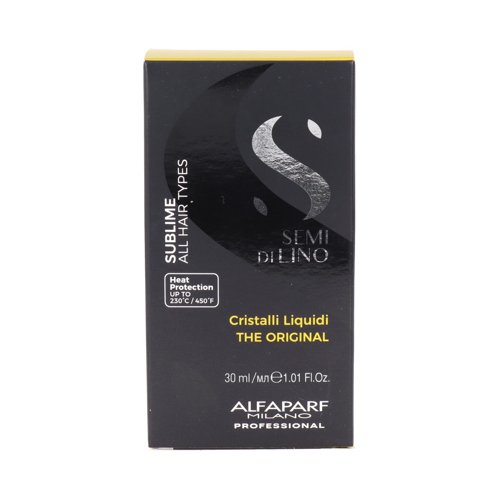 Alfaparf Semi di Lino Sublime Cristalli Liquidi Sérum Iluminador 30 ml