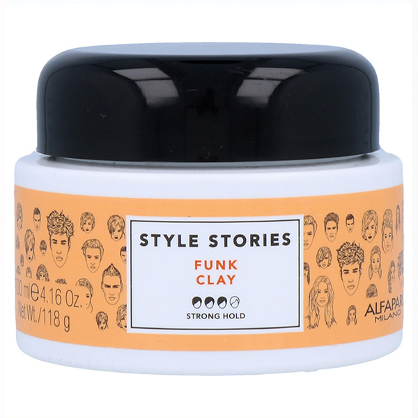 Alfaparf Style Stories Funk Clay Arcilla de Fijación Fuerte 100 ml