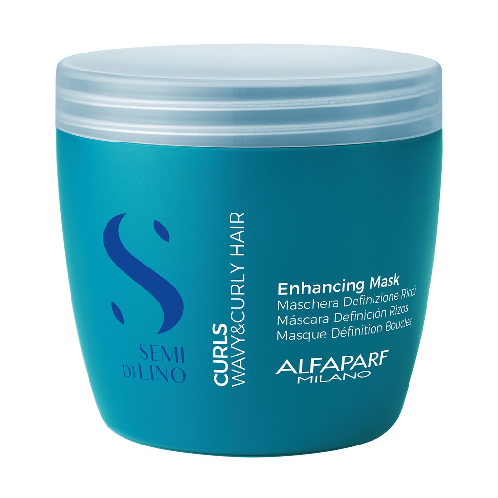 Alfaparf Semi di Lino Curls Mascarilla para Definición de Rizos 500 ml