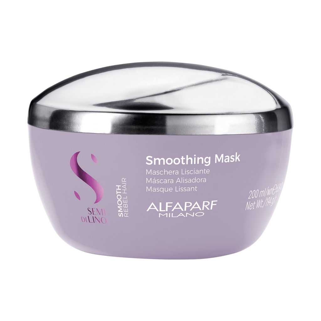 Alfaparf Semi di Lino Smooth Mascarilla Alisante 200 ml