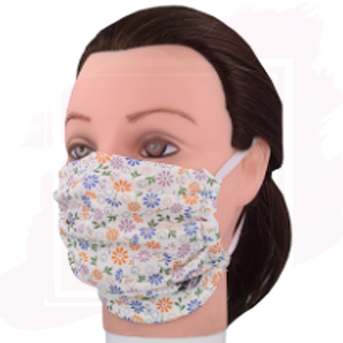 OUTLET B-Mask Mascarilla Facial Higiénica Lavable Flores