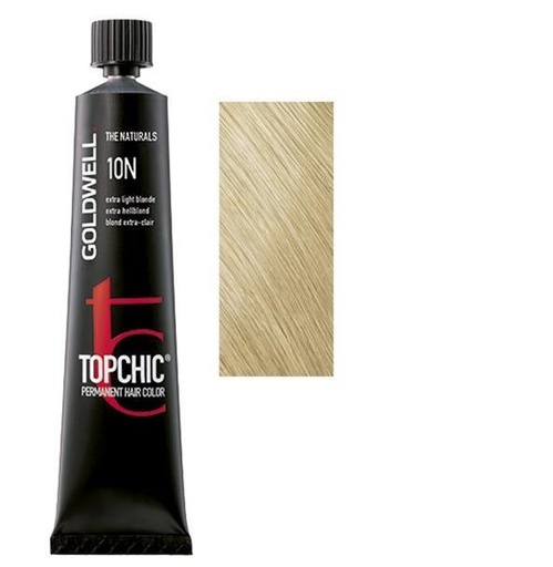 Goldwell Topchic Tinte en Tubo 10N - Rubio Extra Claro 60 ml