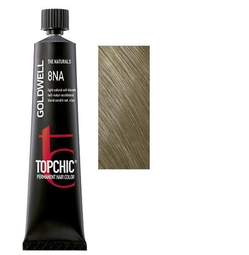 Goldwell Topchic Tinte en Tubo 8NA - Rubio Ceniza Natural Claro 60 ml