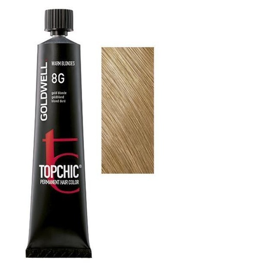 Goldwell Topchic Tinte en Tubo 8G - Rubio Dorado 60 ml