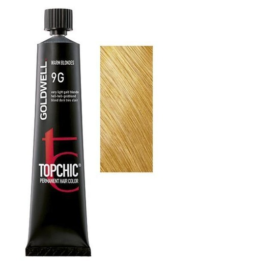 Goldwell Topchic Tinte en Tubo 9G - Rubio Dorado Muy Claro 60 ml