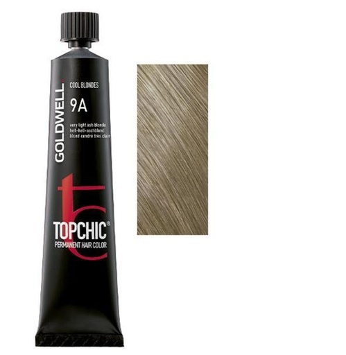 OUTLET Goldwell Topchic Tinte en Tubo 9A - Rubio Ceniza Muy Claro 60 ml