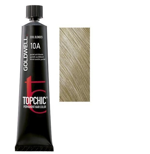 Goldwell Topchic Tinte en Tubo 10A - Rubio Ceniza Pastel 60 ml