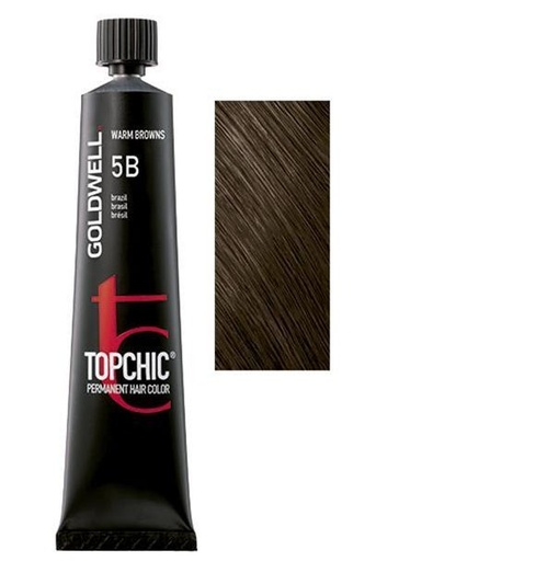 OUTLET Goldwell Topchic Tinte en Tubo 5B - Castaño Medio Marrón Brasil 60 ml