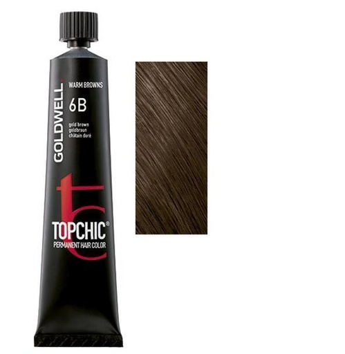 Goldwell Topchic Tinte en Tubo 6B - Castaño Dorado 60 ml