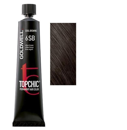 Goldwell Topchic Tinte en Tubo 6SB - Castaño Irisé 60 ml