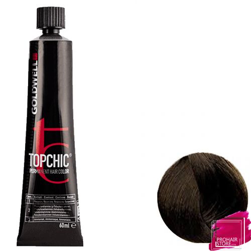 OUTLET Goldwell Topchic Tinte en Tubo 6BM - Matt Couture Castaño Claro 60 ml**