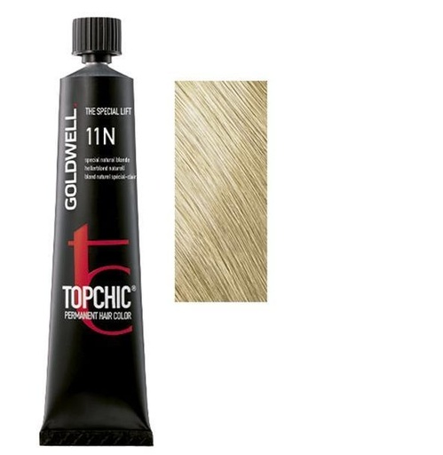 Goldwell Topchic Tinte en Tubo 11N - Rubio Más Claro Natural 60 ml