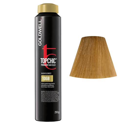 Goldwell Topchic Tinte en Depósito 10GB - Rubio Sáhara Beige Pastel 250 ml