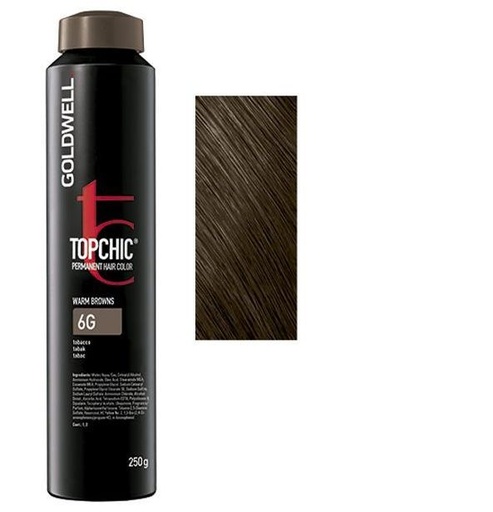 Goldwell Topchic Tinte en Depósito 6G - Tabaco 250 ml