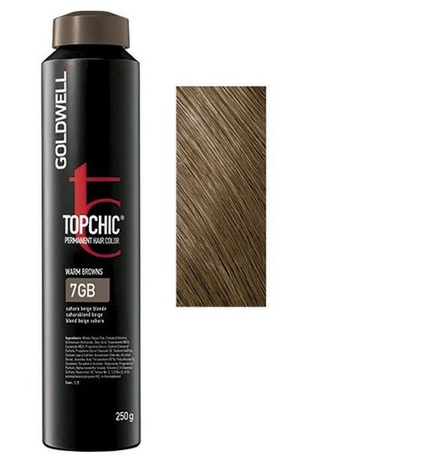 Goldwell Topchic Tinte en Depósito 7GB - Rubio Sahara Beige 250 ml