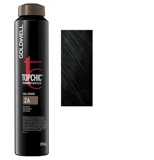 Goldwell Topchic Tinte en Depósito 2A - Negro Azulado 250 ml