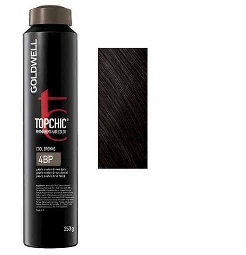 Goldwell Topchic Tinte en Depósito 4BP - Pearly Couture Castaño Oscuro 250 ml