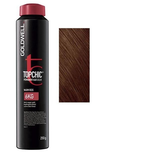 Goldwell Topchic Tinte en Depósito 6KG - Cobre Dorado Oscuro 250 ml