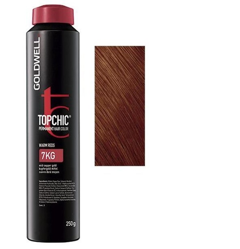 Goldwell Topchic Tinte en Depósito 7KG - Cobre Dorado Medio 250 ml