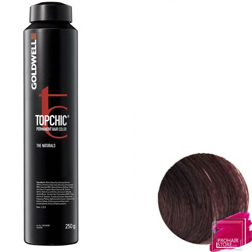 OUTLET Goldwell Topchic Tinte en Depósito 4R - Caoba Oscuro Brillante 250 ml**