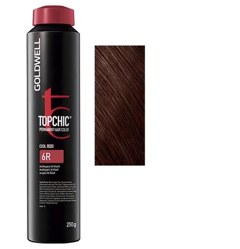 Goldwell Topchic Tinte en Depósito 6R - Caoba Brillante 250 ml