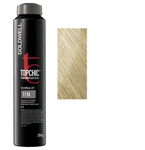 Goldwell Topchic Tinte en Depósito 11N - Rubio Más Claro Natural 250 ml