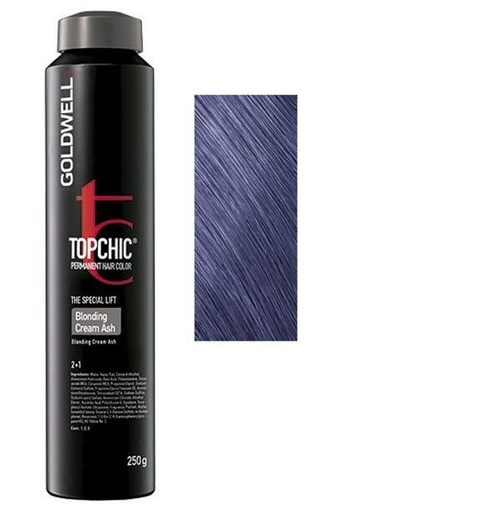 Goldwell Topchic Tinte en Depósito Blonding Cream Ash - Rubio Crema Ceniza 250 ml