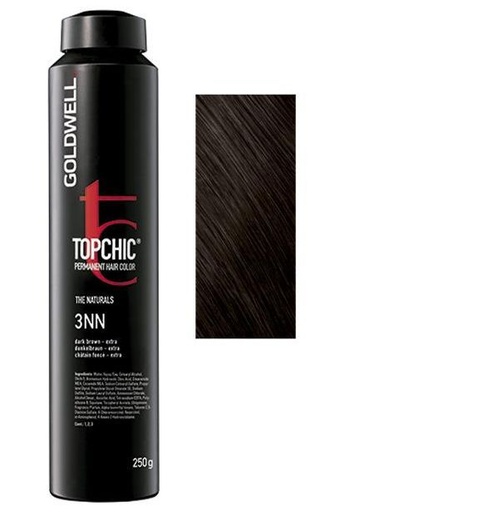 Goldwell Topchic Tinte en Depósito 3NN - Castaño Oscuro Extra 250 ml