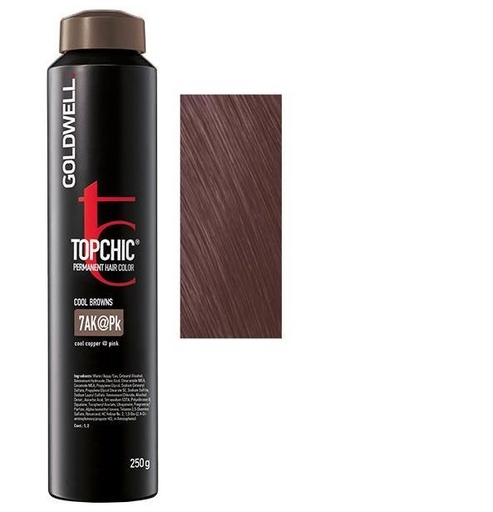 OUTLET Goldwell Topchic Tinte en Depósito 7AK@Pk - Cobrizo Frío Sutil Rosado 250 ml**