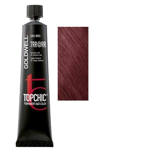 Goldwell Topchic Tinte en Tubo 7RR@RR - Luscious Red Rojo Intenso 60 ml