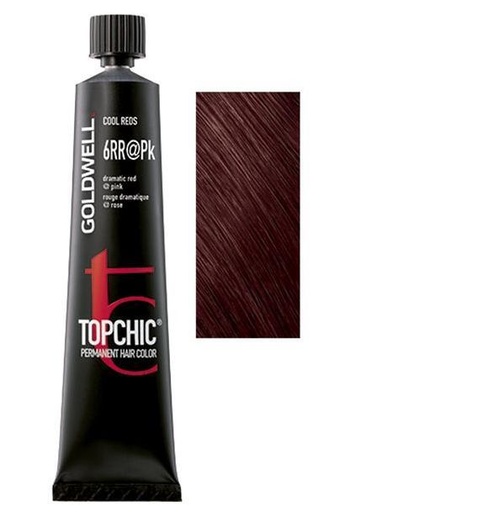 Goldwell Topchic Tinte en Tubo 6RR@PK - Dramatic Red Pink 60 ml