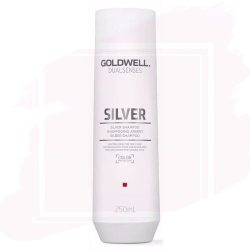 Goldwell Dualsenses Silver Champú Perfeccionador para Cabellos Grises o Blancos 250 ml