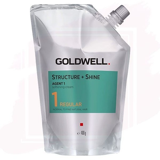 Goldwell Structure + Shine - Agent 1 Regular (1) Alisante para Cabello Natural y Fino 400 ml