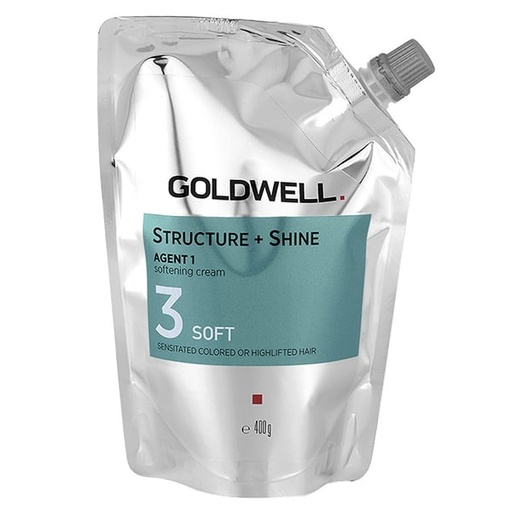 Goldwell Structure + Shine - Agent 1 Soft (3) Alisante para Cabellos Sensibilizados 400 ml