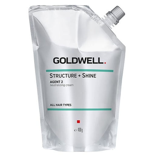 Goldwell Structure + Shine - Agent 2 Crema Neutralizante para Todo Tipo de Cabellos 400 ml