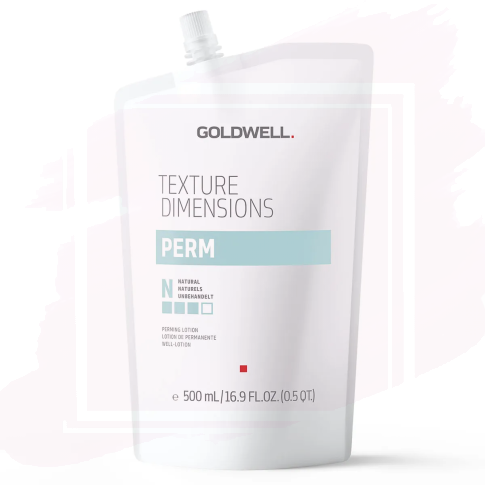 Goldwell Texture Dimensions Perm N - Loción de Permanente para Cabellos Naturales 500 ml