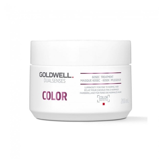 Goldwell Dualsenses Color Brilliance 60sec Treatment Mascarilla Iluminadora para Cabello Fino/Normal 200 ml