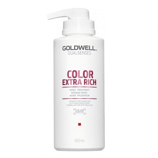 Goldwell Dualsenses Color Brilliance Extra Rich 60sec Treatment Mascarilla Iluminadora para Cabello Grueso 500 ml