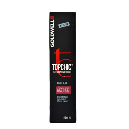 Goldwell Topchic Tinte en Tubo 6K@KK - Cobre Brillante Cobrizo Intenso 60 ml