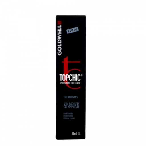 Goldwell Topchic Tinte en Tubo 6N@KK - Rubio Oscuro Cobrizo Intenso 60 ml