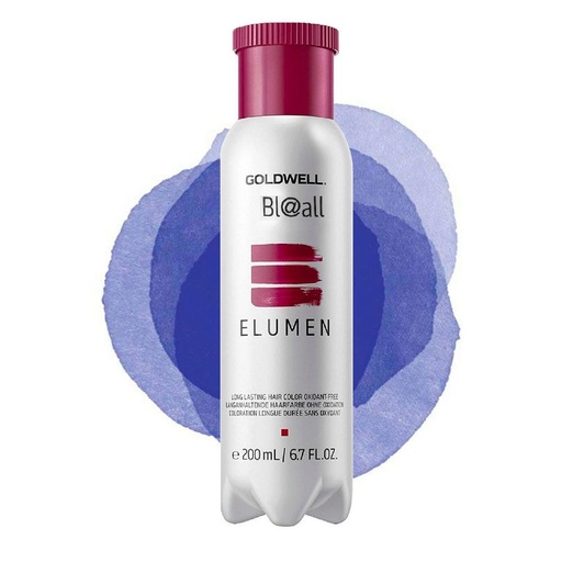 Goldwell Elumen Tinte Permanente - BL@All Azul Intenso Fantasia 200 ml