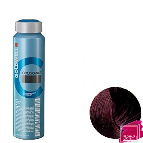 OUTLET Goldwell Colorance Depósito Tinte 6N@RV - Rubio Oscuro Rojo Violeta 120 ml**